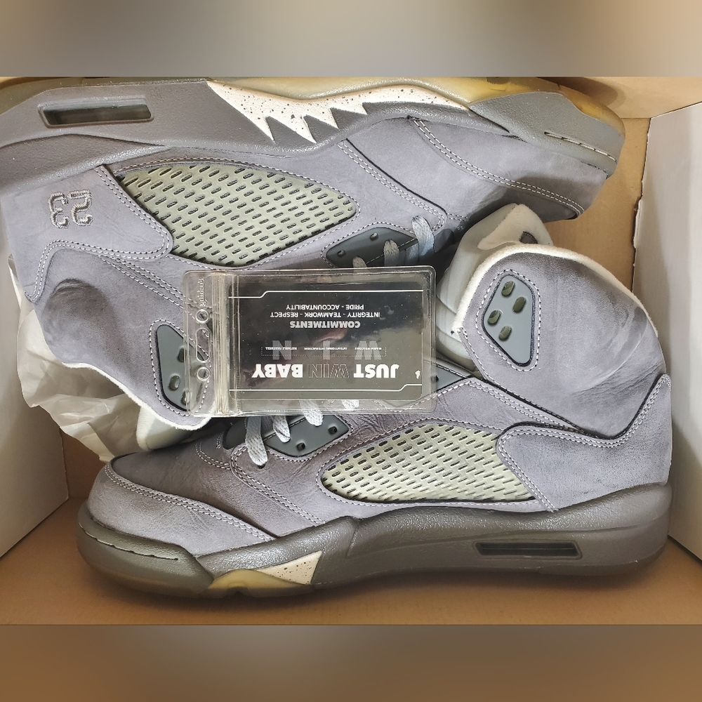 Air Jordan 5 WOLF Grey NDS size 12 Near Deadstock Clean Still intact!